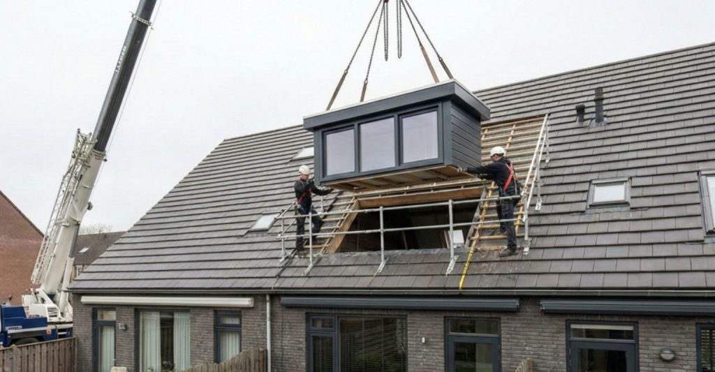 Dakkapel in Goes - Prefab dakkapel